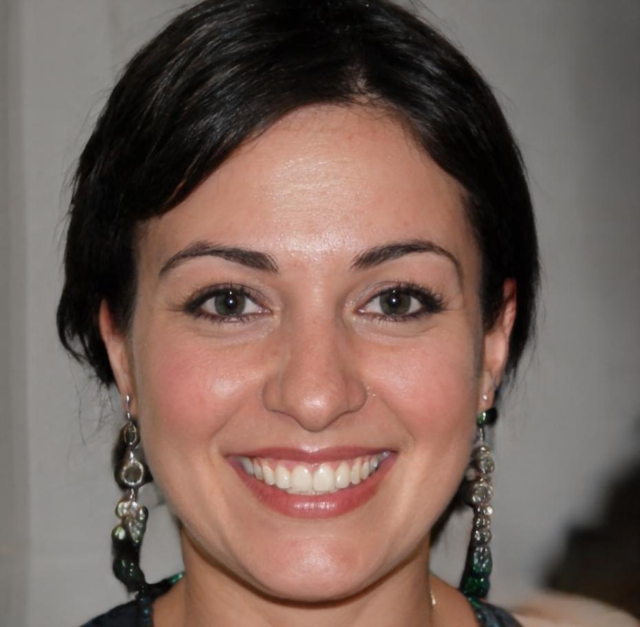 Instructor Eira Sato reviewing business financial statements